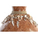 Ваза DKD Home Decor Многоцветен Бамбук Раковини 30 x 30 x