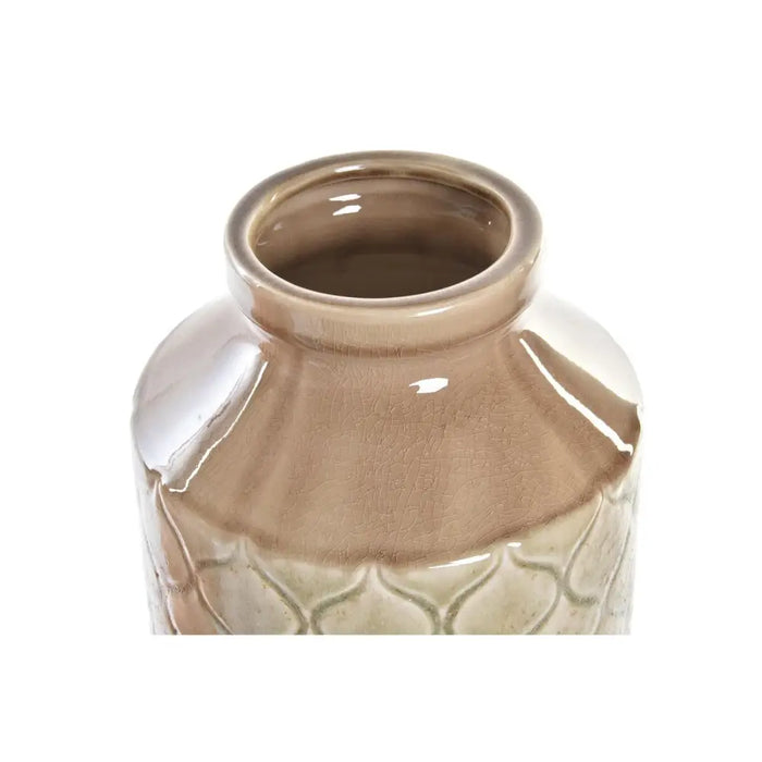Ваза DKD Home Decor Порцелан Оранжев Зелен (20 x 20 x 35