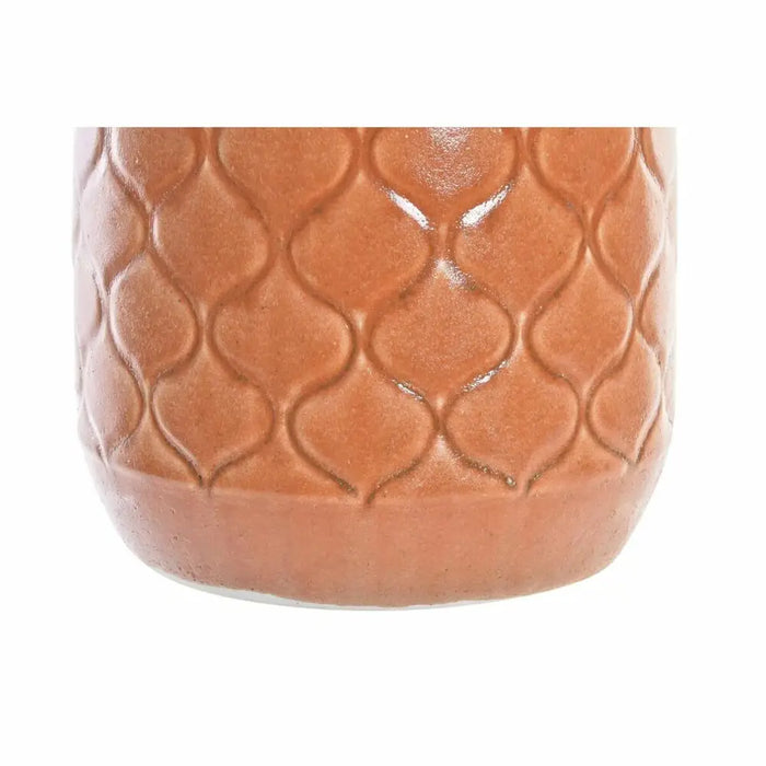 Ваза DKD Home Decor Порцелан Оранжев Зелен (20 x 20 x 35
