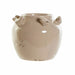 Ваза DKD Home Decor Порцелан Сив Бежов Птици Shabby Chic