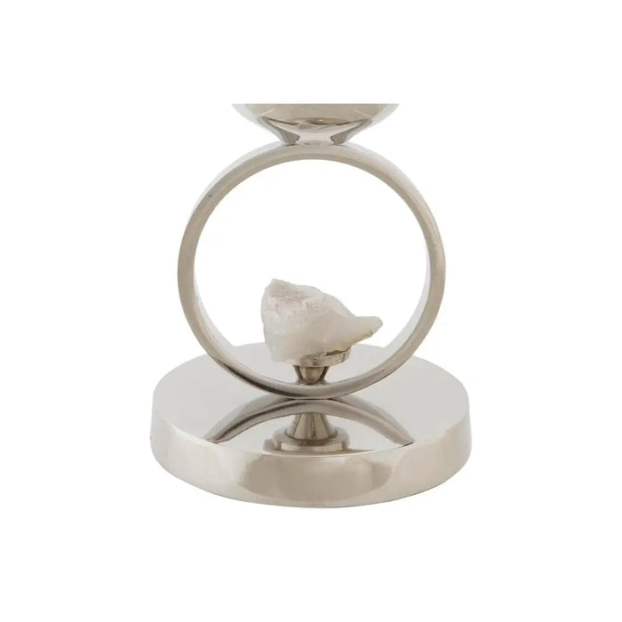 Ваза DKD Home Decor Шампанско Кристал Алуминий (15 x 15 x