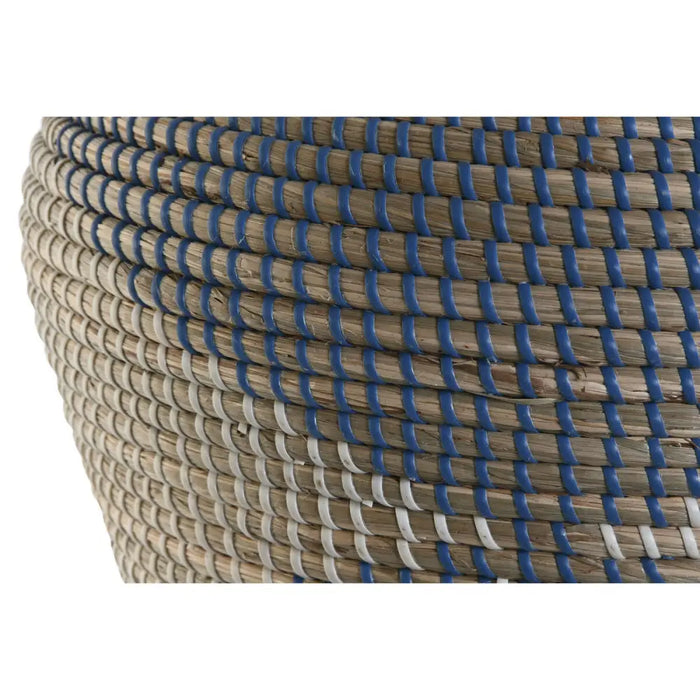 Ваза DKD Home Decor Син Естествен Средиземноморско 35 x 35