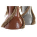 Ваза DKD Home Decor Сив теракота 26 x 26 x 30 cm (2 броя)