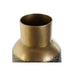 Ваза DKD Home Decor Сив Златен Тъмно сив Метал Модерен 25 x