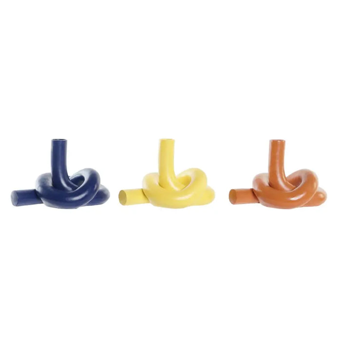 Ваза DKD Home Decor Смола (20,5 x 16 x 15 cm) (3 броя)