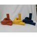 Ваза DKD Home Decor Смола (20,5 x 16 x 15 cm) (3 броя)