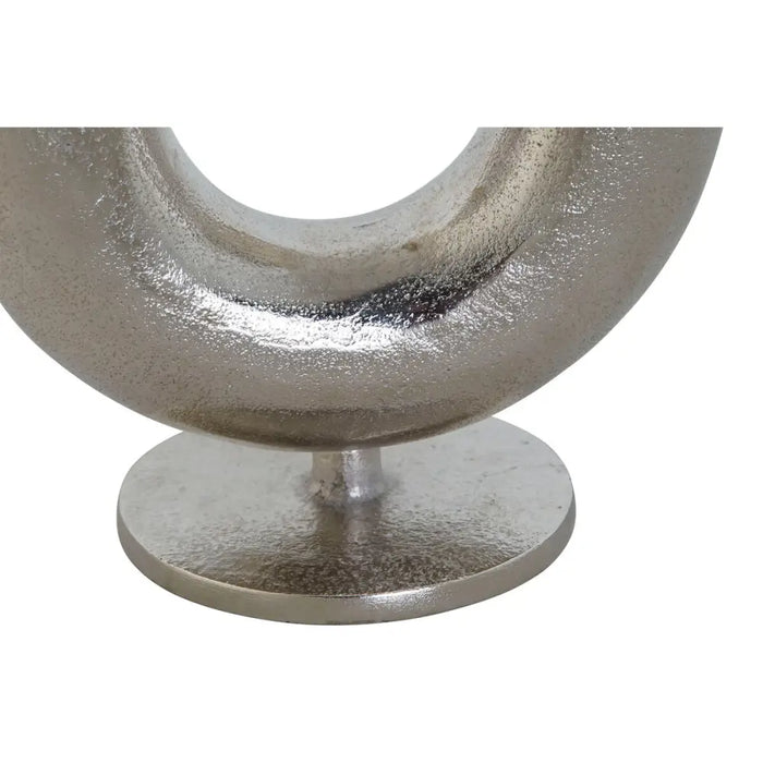 Ваза DKD Home Decor Сребрист Алуминий 19 x 11 x 17 cm