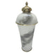 Ваза DKD Home Decor Златен Алуминий Двуцветен Желязо
