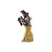 Ваза DKD Home Decor Златен Каменинов 17 x 12 x 21 cm (2