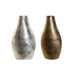 Ваза DKD Home Decor Златен Сребрист Алуминий Модерен 22 x
