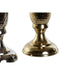Ваза DKD Home Decor Златен Сребрист Алуминий 13 x 13 x 33