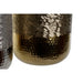 Ваза DKD Home Decor Златен Сребрист Алуминий Модерен 22 x