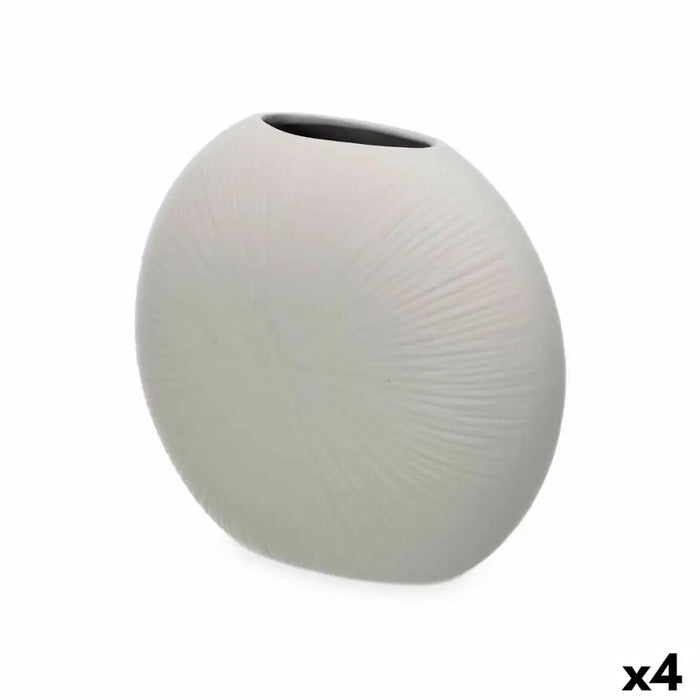 Ваза Gift Decor 29/29-CZ 29/29-CZ Сив Керамика Кръгъл 29 x
