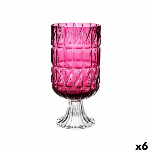 Ваза Gift Decor G30101326S-5 G30101326S-5 Розов Тъмно