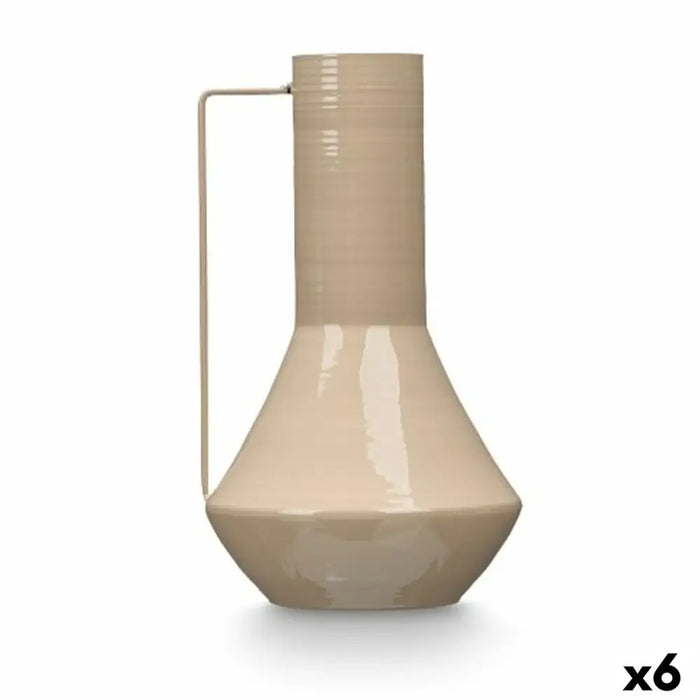 Ваза Gift Decor Кафяв Желязо Конусовиден 17 x 29 x 7 cm (6