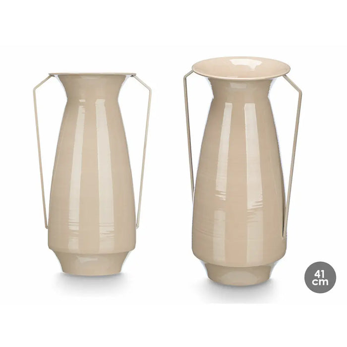 Ваза Gift Decor Кафяв Желязо Конусовиден 25,5 x 41,5 x 18,5