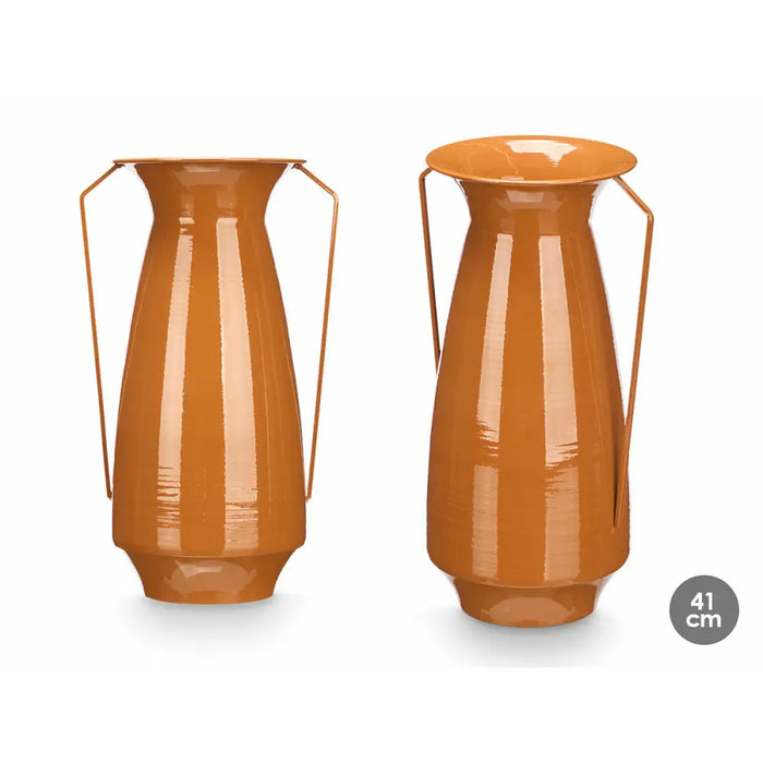 Ваза Gift Decor Покривна черепица Желязо Конусовиден 25,5 x