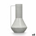 Ваза Gift Decor Сив Желязо Конусовиден 17 x 29 x 7 cm (6