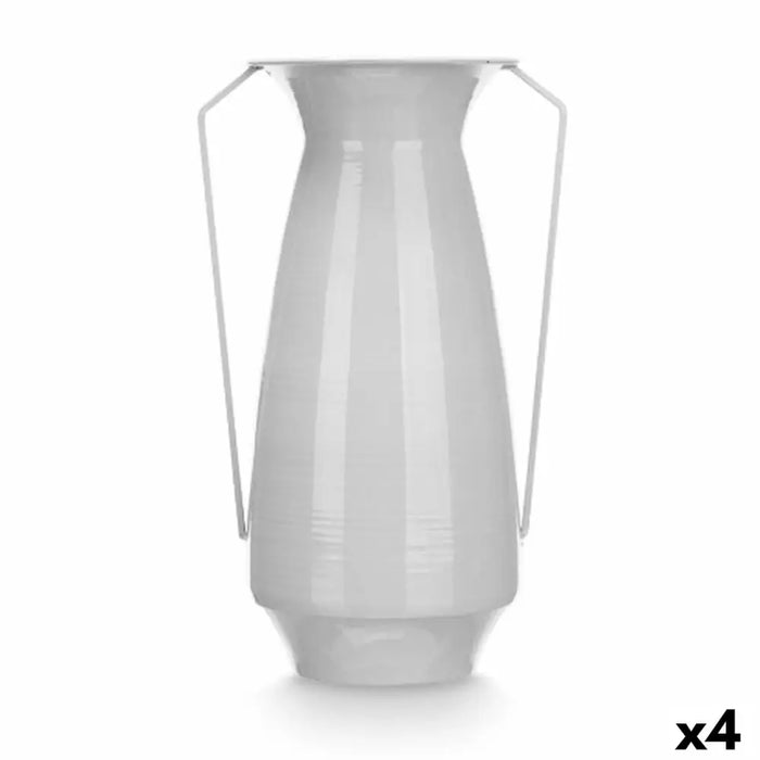 Ваза Gift Decor Сив Желязо Конусовиден 25,5 x 41,5 x 18,5
