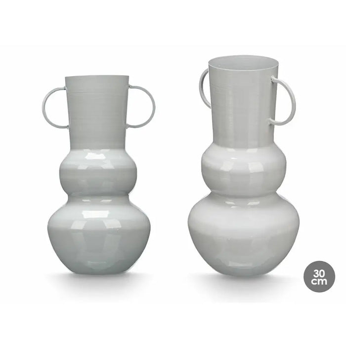 Ваза Gift Decor Сив Желязо Pall 17,5 x 30 x 16 cm (6 броя)