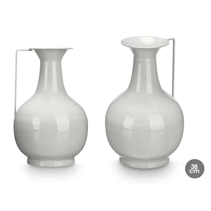 Ваза Gift Decor Сив Желязо Pall 24 x 38 x 14,8 cm (4 броя)