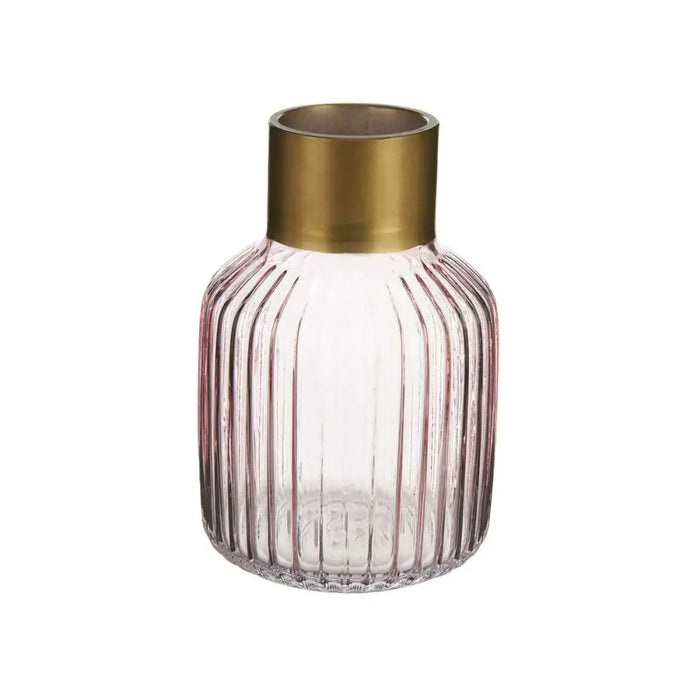 Ваза Gift Decor V1218IP-C V1218IP-C Розов Златен Cтъкло