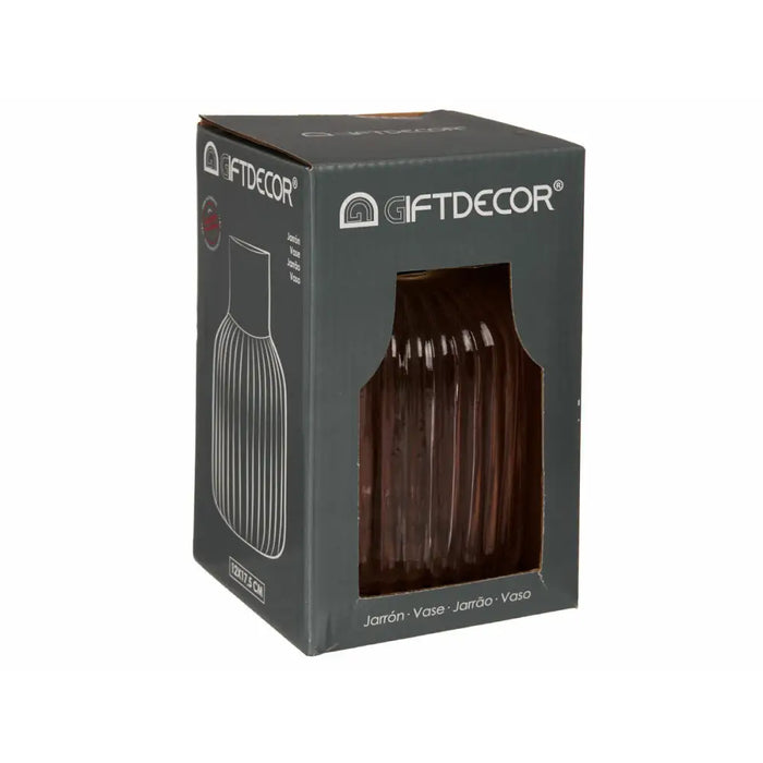 Ваза Gift Decor V1218IP-C V1218IP-C Розов Златен Cтъкло