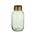 Ваза Gift Decor V1224IP-G V1224IP-G Зелен Златен Cтъкло
