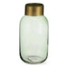 Ваза Gift Decor V1224IP-G V1224IP-G Зелен Златен Cтъкло