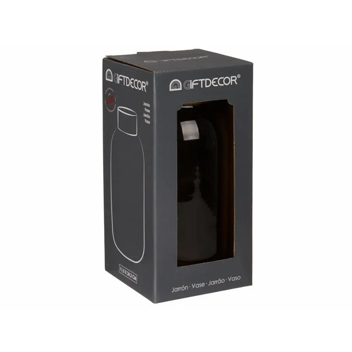 Ваза Gift Decor V1224IP-S V1224IP-S Сив Златен Cтъкло 11,5