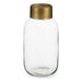 Ваза Gift Decor V1224IP-T V1224IP-T Прозрачен Златен Cтъкло