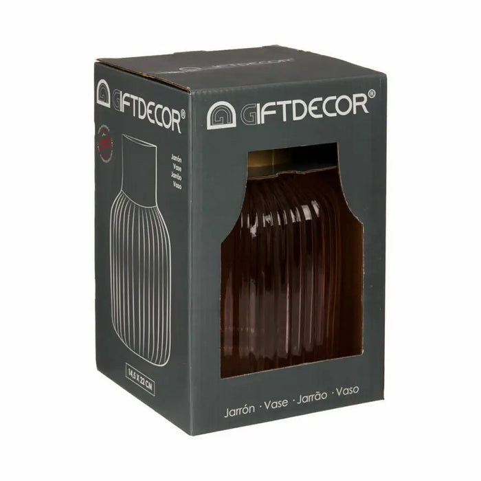 Ваза Gift Decor V1522IP-C V1522IP-C Розов Златен Cтъкло