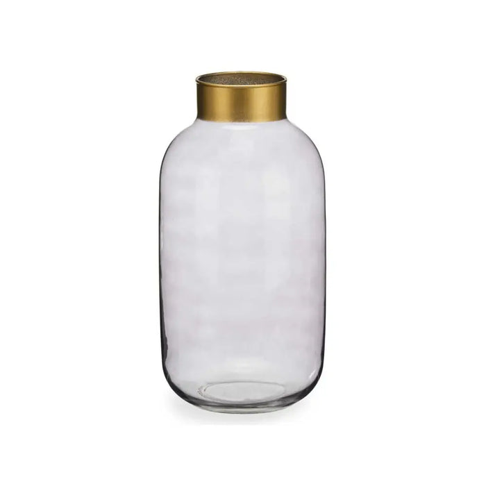 Ваза Gift Decor V1530IP-S V1530IP-S Сив Златен Cтъкло 14,5