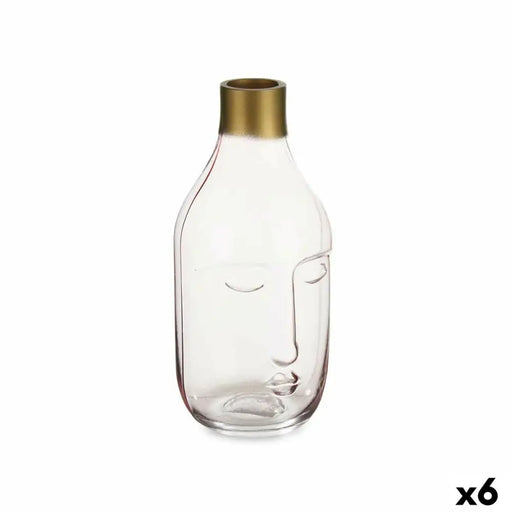 Ваза Gift Decor VGY1125S-C VGY1125S-C Розов Cтъкло Лице 11