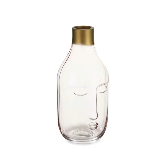 Ваза Gift Decor VGY1125S-C VGY1125S-C Розов Cтъкло Лице 11