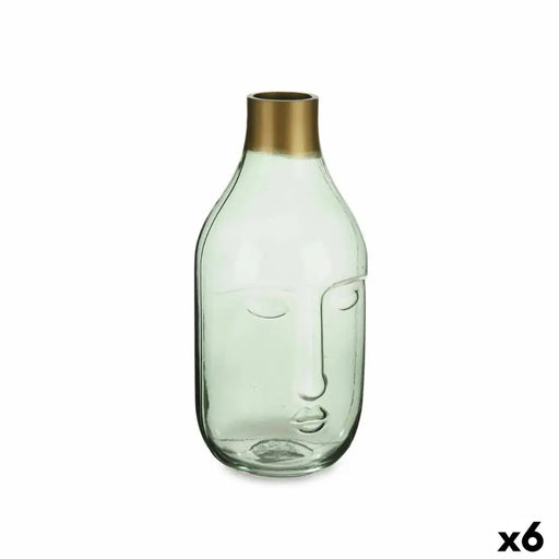 Ваза Gift Decor VGY1125S-G VGY1125S-G Зелен Cтъкло Лице 11