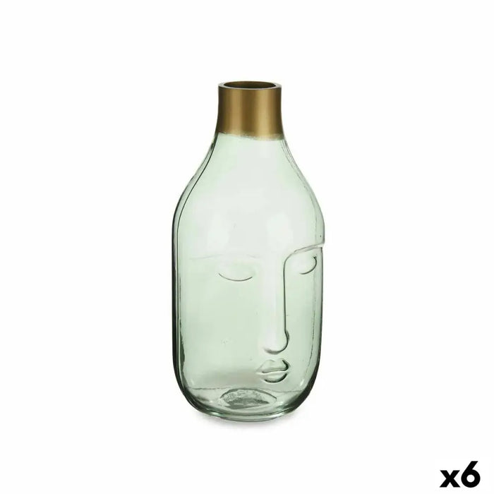 Ваза Gift Decor VGY1125S-G VGY1125S-G Зелен Cтъкло Лице 11