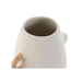 Ваза Home ESPRIT Бял Естествен Каменинов 17 x 13 x 26 cm