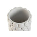Ваза Home ESPRIT Бял Каменинов Средиземноморско 16,5 x 16,5