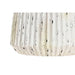 Ваза Home ESPRIT Бял Магнезиев 28,5 x 28,5 x 32,5 cm