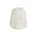 Ваза Home ESPRIT Бял Магнезиев 28,5 x 28,5 x 32,5 cm