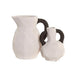 Ваза Home ESPRIT Бял Сив Каменинов 14 x 14 x 19 cm