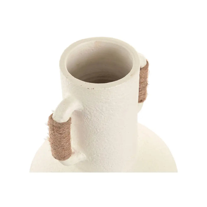 Ваза Home ESPRIT Бял Светло кафяв теракота