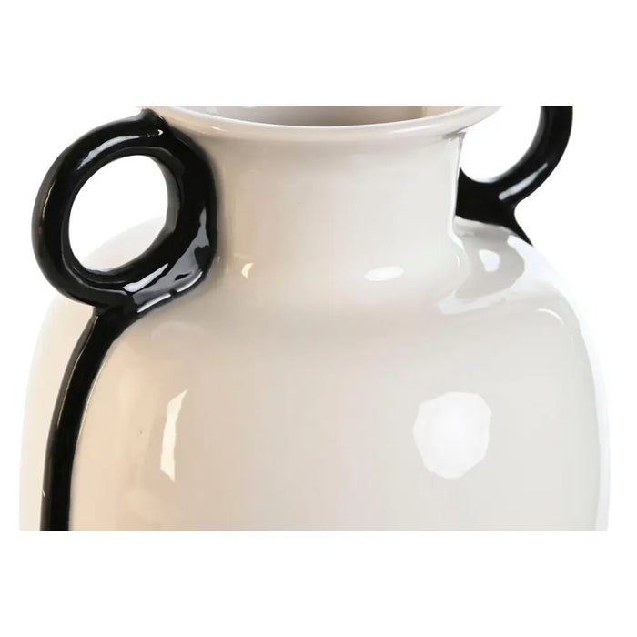 Ваза Home ESPRIT Двуцветен Керамика Модерен 16 x 15 x 26 cm
