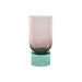 Ваза Home ESPRIT Двуцветен Кристал 15 x 15 x 32 cm