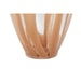 Ваза Home ESPRIT Праскова Кристал Модерен 17,5 x 17,5 x 44