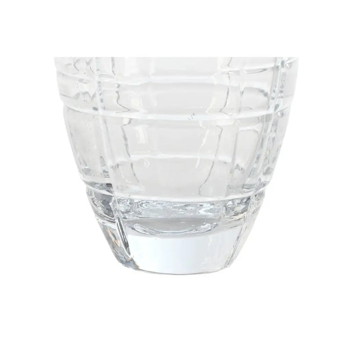 Ваза Home ESPRIT Прозрачен Кристал Модерен 11,5 X 11,5 X 28