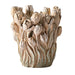 Ваза Home ESPRIT Сив Цимент Лале 21 x 21 x 23 cm