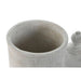 Ваза Home ESPRIT Сив Цимент Ориенталски 15 x 15 x 25 cm