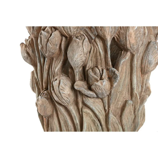 Ваза Home ESPRIT Сив Цимент Лале 29 x 27 x 32 cm